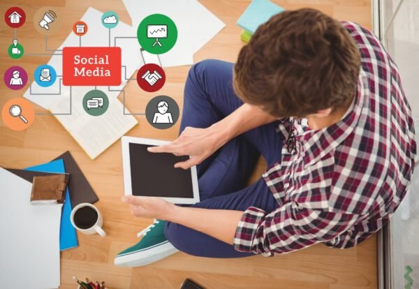 apps workplace social media holding profession